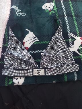 Victoria's Secret Black Crystal Bralette